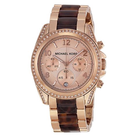 buy michael kors rose gold watch|rose gold watch with numbers.